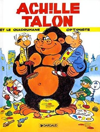 Couverture de l'album Achille Talon - 15. Achille Talon et le quadrumane optimiste