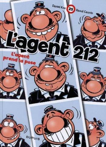 Couverture de l'album L'Agent 212 - 25. L'agent prend la pose