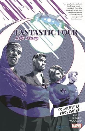 Couverture de l'album Fantastic Four - L'histoire d'une vie (One-shot)