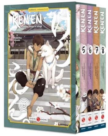 Couverture de l'album Ken'en - Comme chien et singe - COF. Tomes 5 à 8