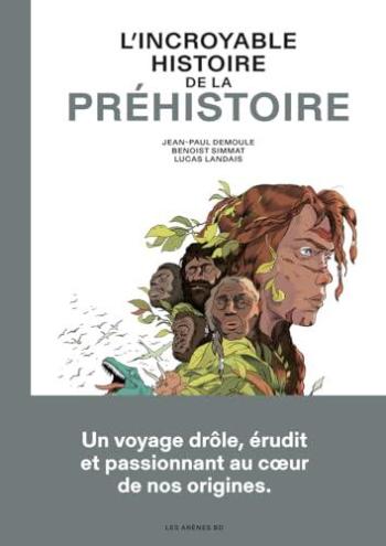 Couverture de l'album L'incroyable histoire de la préhistoire (One-shot)