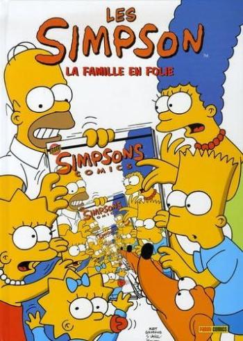 Couverture de l'album Les Simpson - HS. La famille en folie