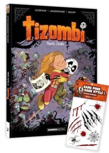 Couverture de l'album Tizombi - 5. Planète Zombies - édition limitée + tatouages