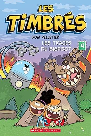 Couverture de l'album Les timbrés - 4. Les traces du Bigfoot