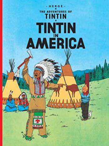 Couverture de l'album The Adventures of Tintin - 3. Tintin in America