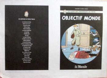 Couverture de l'album Tintin (Pastiches, parodies et pirates) - HS. Objectif Monde