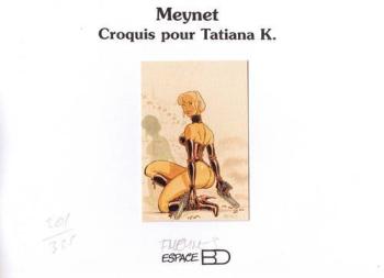 Couverture de l'album Tatiana K. - HS. Carnet de croquis