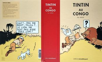 Couverture de l'album Les Aventures de Tintin - 2. Tintin au Congo - Coffret Lithographies