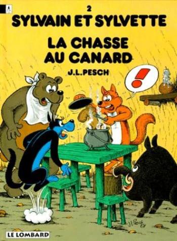 Couverture de l'album Sylvain et Sylvette - 2. La chasse au canard