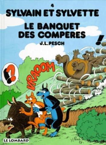 Couverture de l'album Sylvain et Sylvette - 4. Le banquet des compères
