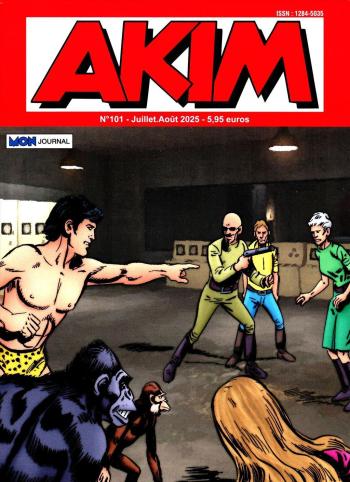 Couverture de l'album Akim (3e série) - 101. Le secret de la grande idole