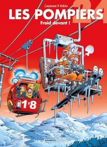 Couverture de l'album Les Pompiers - 24. Froid devant !