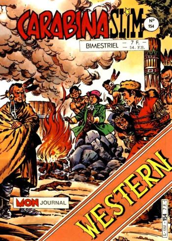 Couverture de l'album Carabina Slim - 154. Le déserteur