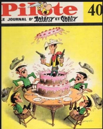 Couverture de l'album Recueil du journal Pilote - 40. Recueil du journal PILOTE