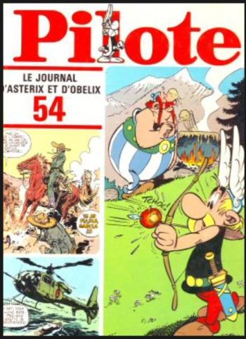 Couverture de l'album Recueil du journal Pilote - 54. Recueil n°54