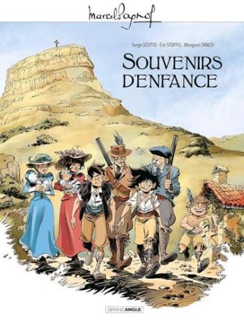 Couverture de l'album Marcel Pagnol en BD - Souvenirs d'enfance - INT. Souvenirs d'enfance