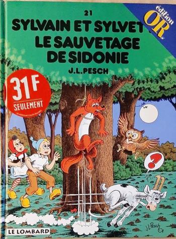 Couverture de l'album Sylvain et Sylvette - 21. Le Sauvetage de Sidonie