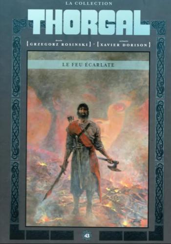 Couverture de l'album Thorgal (La Collection Hachette) - 35. Le feu écarlate