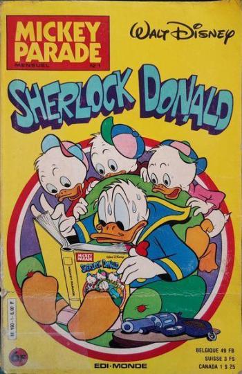 Couverture de l'album Mickey Parade - 1. Sherlock Donald