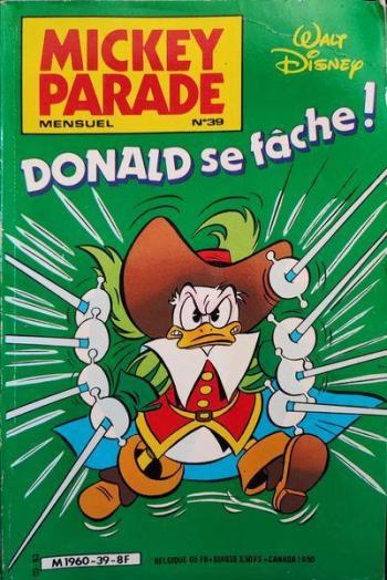 Couverture de l'album Mickey Parade - 39. DONALD se fâche !
