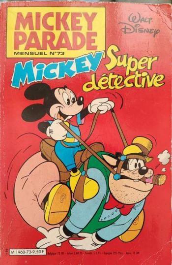 Couverture de l'album Mickey Parade - 73. Mickey Super Détective