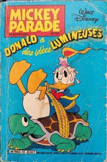 Couverture de l'album Mickey Parade - 51. Donald a des idées lumineuses