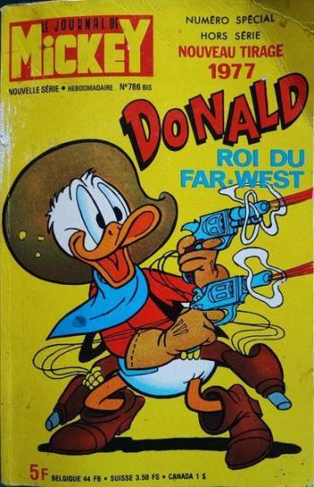 Couverture de l'album Mickey Parade (Supplément du journal de Mickey) - 5. Donald Roi du Far-West (786 Bis)