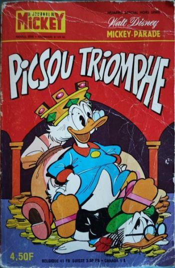 Couverture de l'album Mickey Parade (Supplément du journal de Mickey) - 48. Picsou triomphe (1275 Bis)