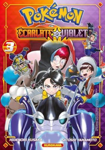 Couverture de l'album Pokémon - Écarlate et Violet - 3. Tome 3