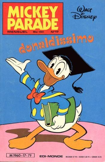 Couverture de l'album Mickey Parade - 17. Donaldissimo