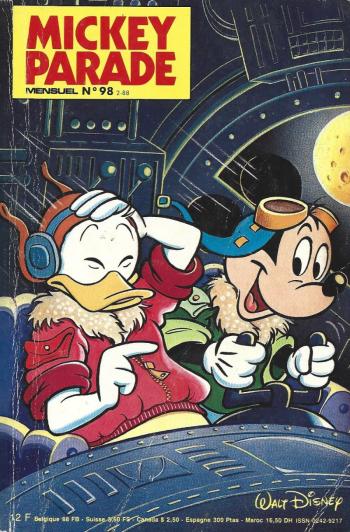 Couverture de l'album Mickey Parade - 98. le Volcan