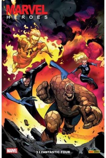 Couverture de l'album Marvel Heroes - 3. Fantastic Four