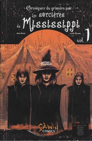 Couverture de l'album Les chroniques du grimoire noir - 1. Les sorcières du Mississippi