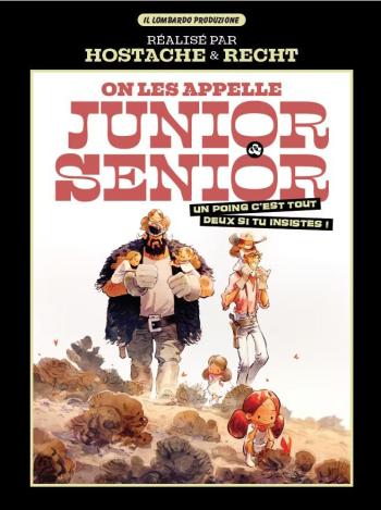 Couverture de l'album Junior & Senior - 1. On les appelle Junior & Senior - Coffret Collector Canal BD