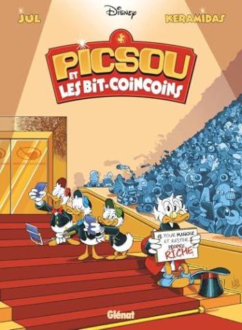 Couverture de l'album Mickey Donald Picsou - Créations originales (Disney - Glénat) - 19. Picsou et les Bitcoin-coins