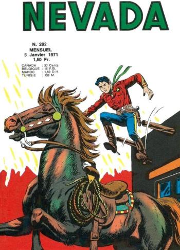 Couverture de l'album Nevada - 282. Pour la loi et pour l'honneur