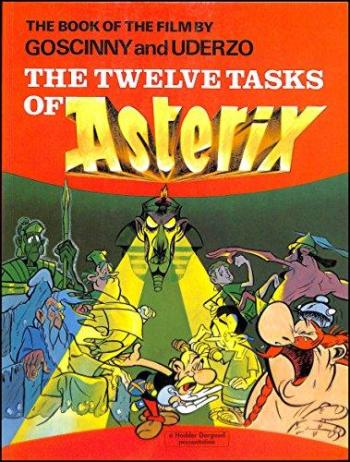 Couverture de l'album Astérix (en Anglais) - HS. The twelve tasks of Astérix