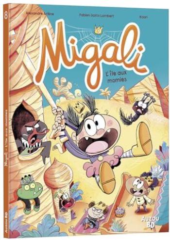 Couverture de l'album Migali - 8. l'île aux momies