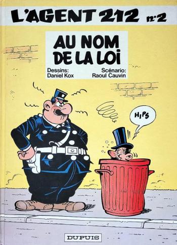 Couverture de l'album L'Agent 212 - 2. Au Nom de la Loi