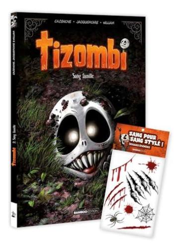Couverture de l'album Tizombi - 2. Sang famille - édition limitée + tatouages