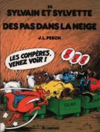 Couverture de l'album Sylvain et Sylvette - 24. Des pas dans la neige