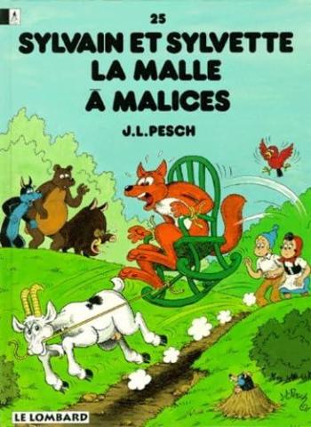 Couverture de l'album Sylvain et Sylvette - 25. La Malle à malices