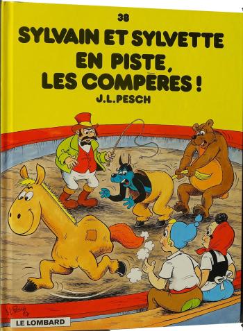 Couverture de l'album Sylvain et Sylvette - 38. En piste, les compères !