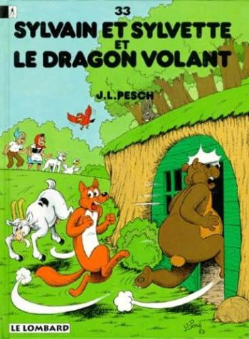 Couverture de l'album Sylvain et Sylvette - 33. Le dragon volant