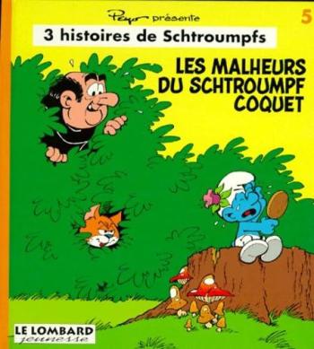 Couverture de l'album 3 histoires de Schtroumpfs - 5. Les malheurs du Schtroumpf coquet