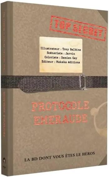 Couverture de l'album Protocole émeraude (One-shot)