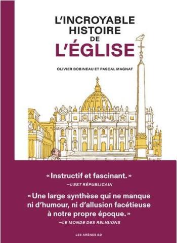 Couverture de l'album L'Incroyable histoire de l'Église (One-shot)