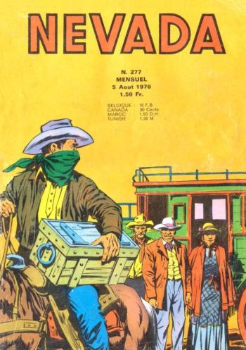 Couverture de l'album Nevada - 277. L'homme au fouet