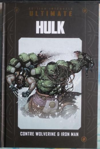 Couverture de l'album Marvel Ultimate (Hachette) - 28. Hulk - Contre Wolverine & Iron-Man