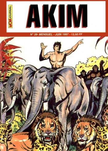 Couverture de l'album Akim (2e série) - 39. Le prisonnier de l'abîme
